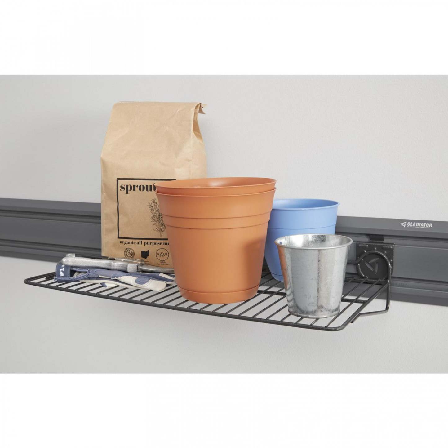 Gladiator 24 Wire Shelf - Granite|Tablette de 24 po en grillage de Gladiator - granit