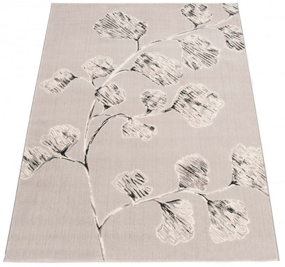 Tapis Ameeka Gris 5'3 x 7'7|Carpette Ameeka grise 5 pi 3 po x 7 pi 7 po|D86FAUCS