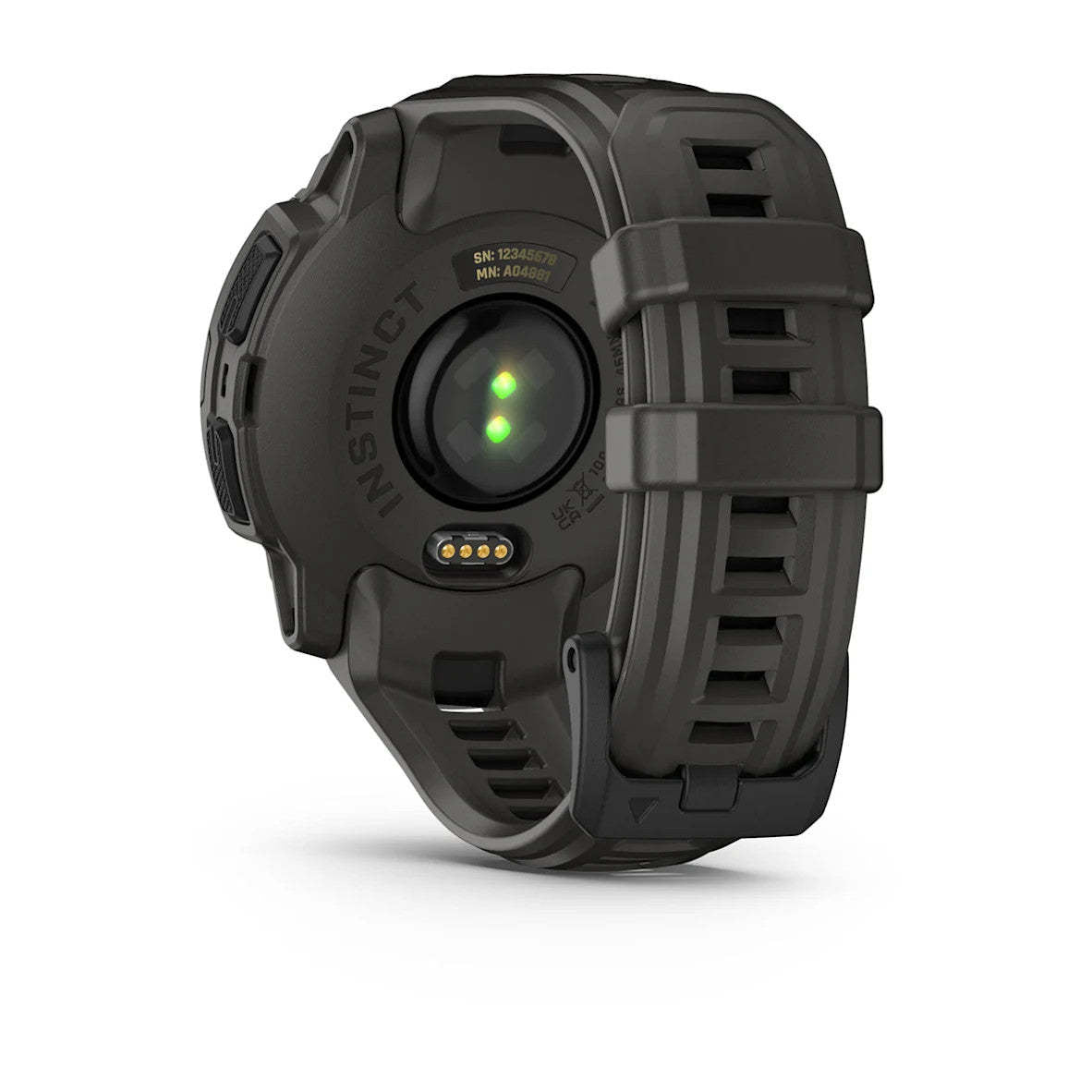 Montre connectée Garmin Instinct E Supertough 45 mm - Spécifications militaires 810, GPS, boussole, altimètre barométrique