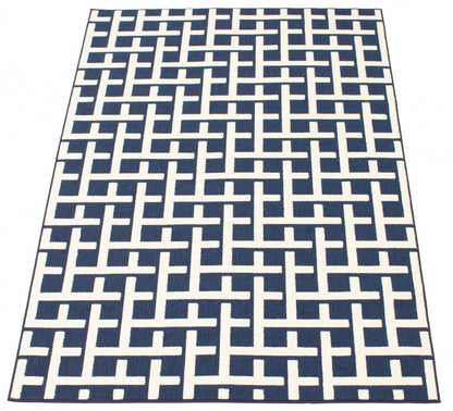 Tapis Brangane bleu 6'7 x 9'6 | D86F8UIX