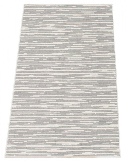 Tapis Eadda gris clair 2'8 x 4'11 | D86F3F3M
