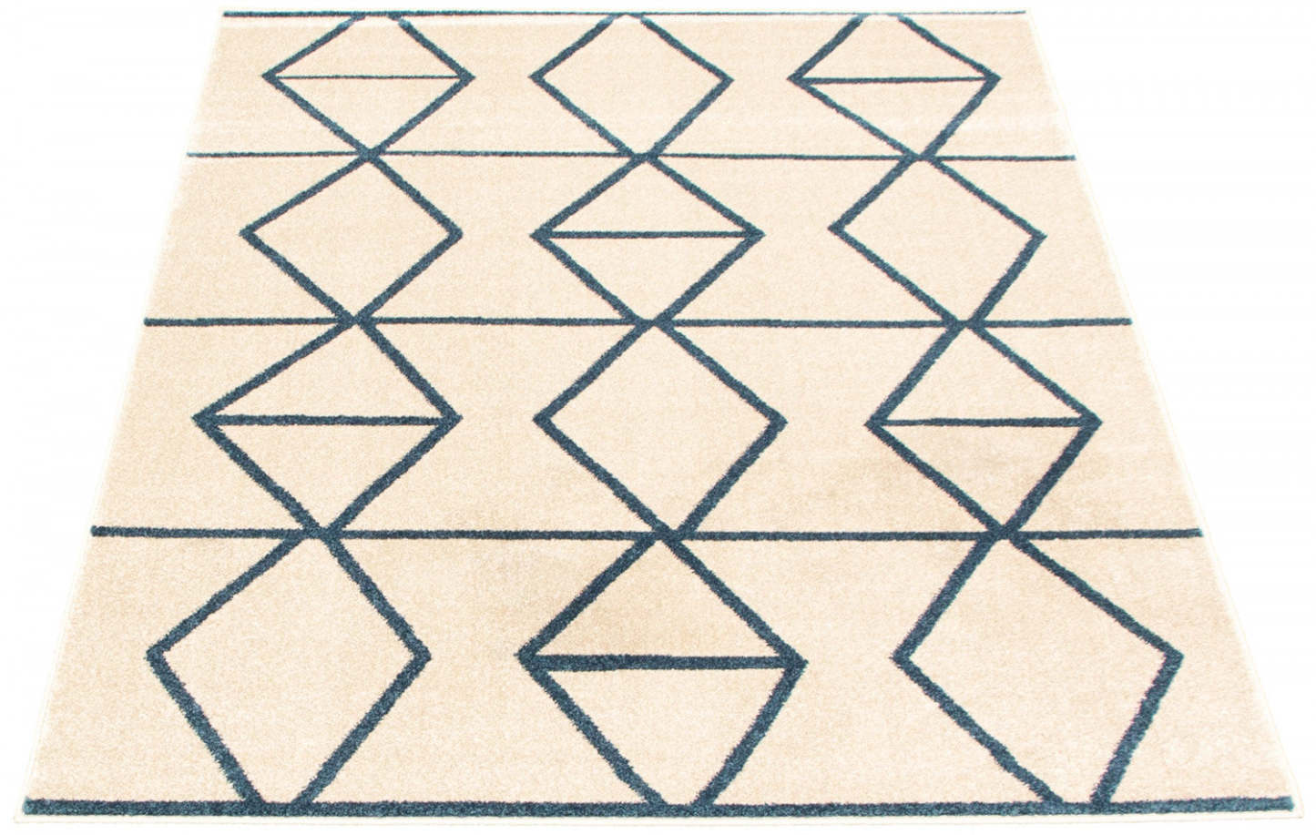 Tapis Anandi ivoire-bleu - 7'10 x 10'2|Carpette Anandi ivoire-bleu - 7 pi 10 pox 10 pi 2 po| D2A9N9Q5