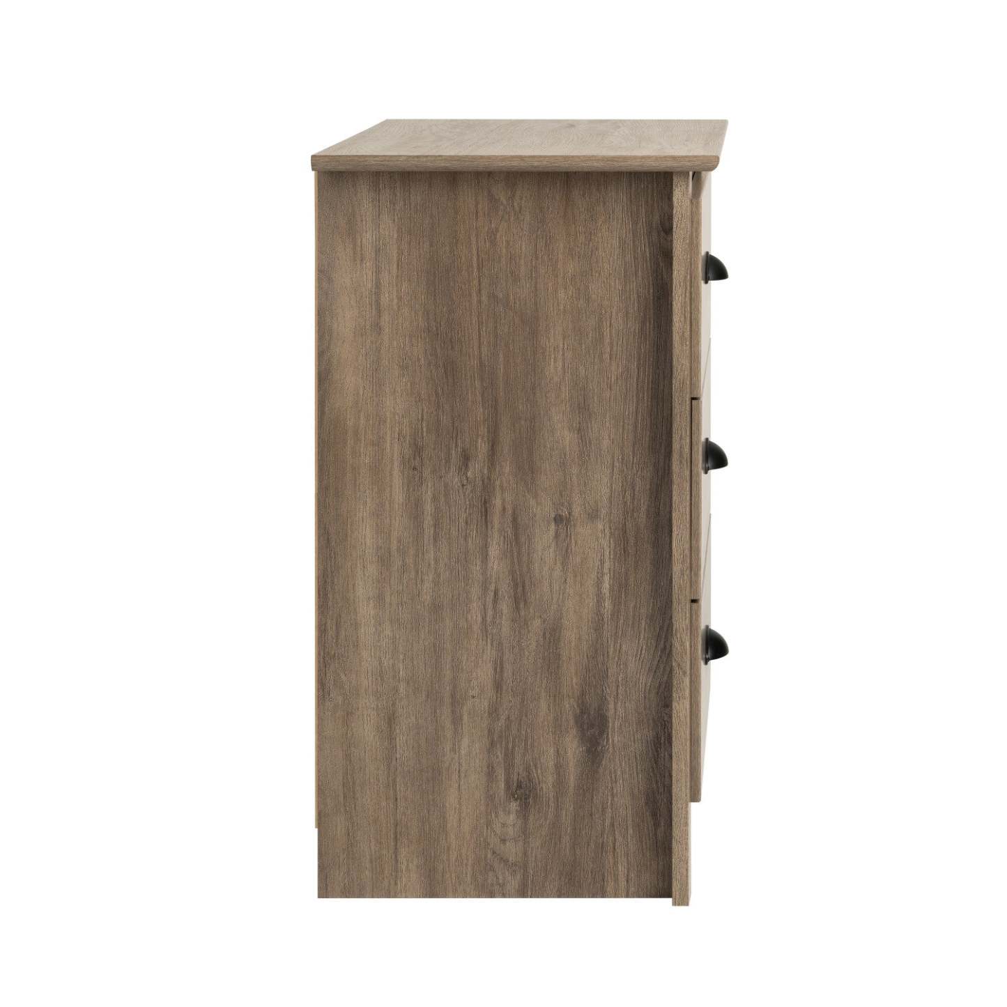 Salt Spring 3-Drawer Tall Nightstand - Drifted Grey|Table de nuit haute Salt Spring à 3 tiroirs - gris délavé