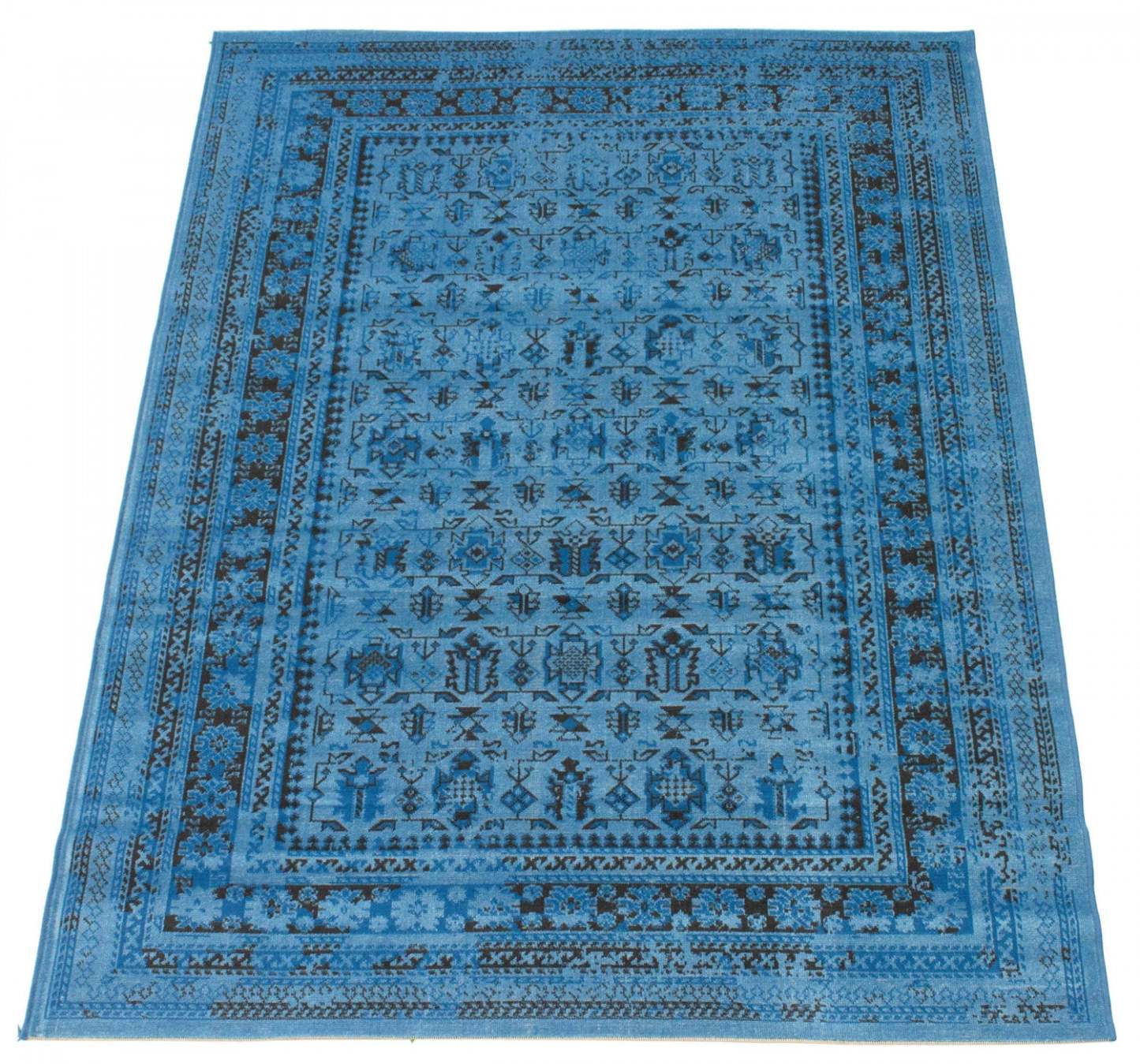 Tapis Awena Bleu 4'7 x 6'7|Carpette Awena bleue 4 pi 7 po x 6 pi 7 po|D86FAV9C