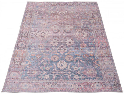 Carpette Boann grisebleue 7 pi 10 po x 10 pi 0 po