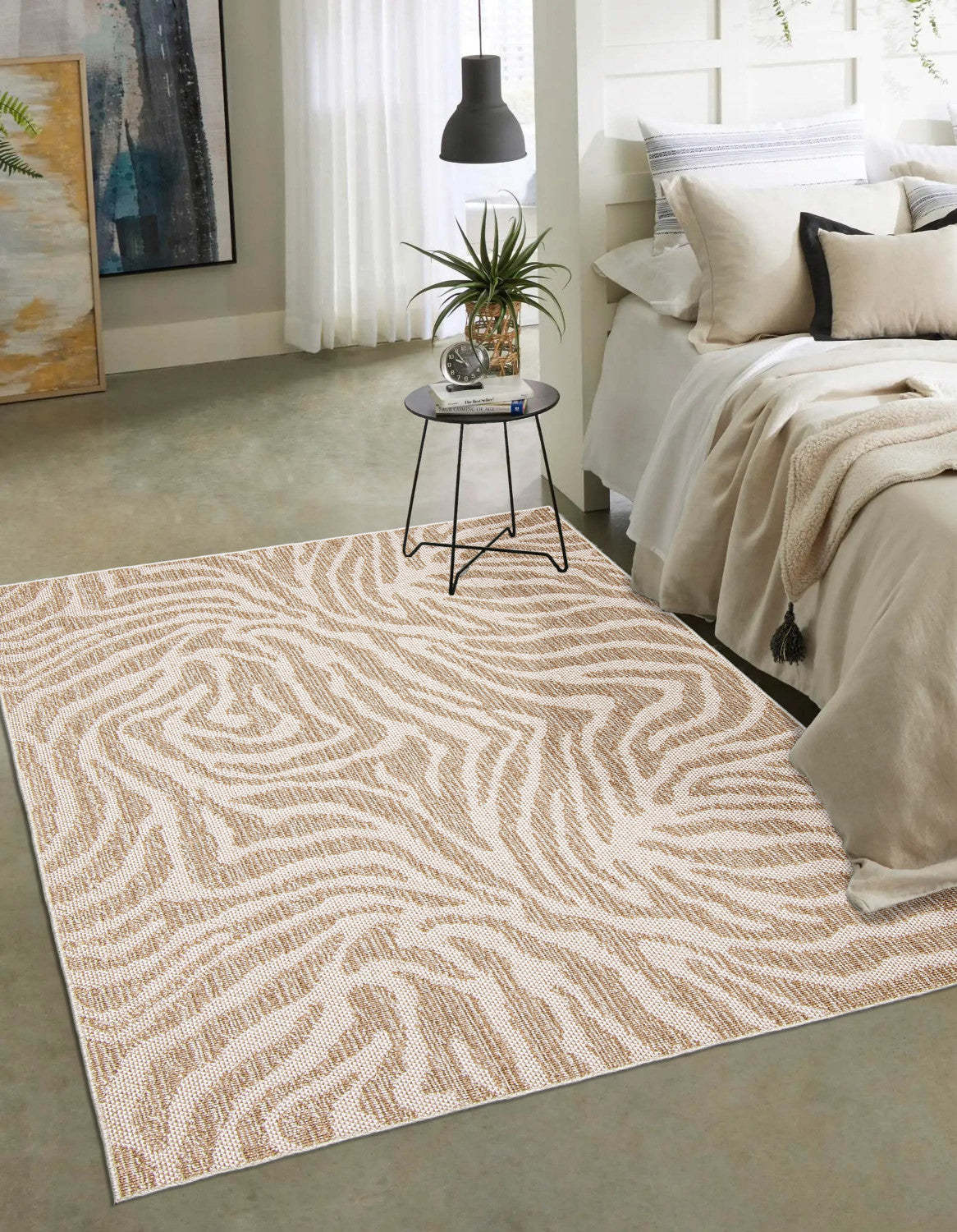 Samia Taupe Area Rug - 4'0 x 6'0|Carpette Samia taupe - 4 pi 0 po x 6 pi 0 po|D86FURWD