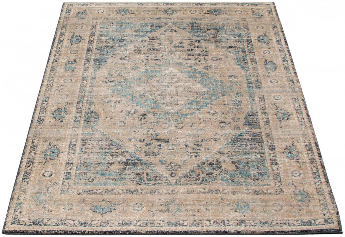 Tapis Bolivar Bijar Gris - 5'3 x 7'6|Carpette Bolivar Bijar gris - 5 pi 3 pox 7 pi 6 po| D29SANDV