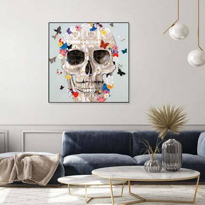 Party Favor Canvas Framed Black 20x20 Wall Art|Œuvre d'art murale sur toile encadrée noire « Party Favor » 20 x 20