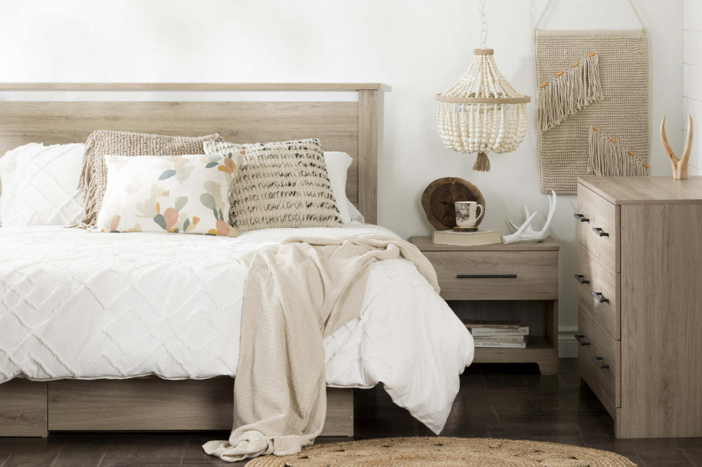 Commode à 6 tiroirs Primo - Chêne Rustique | Commode Primo 6 Tiroirs - Chêne Rustique