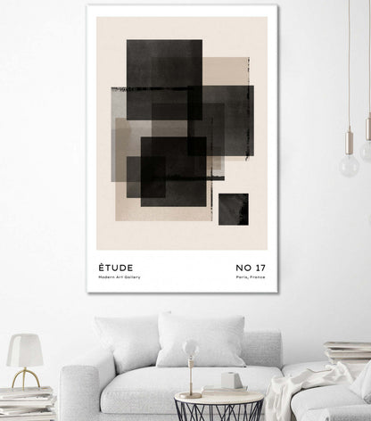 Œuvre d'art murale géante « Untitled Art » 72x48