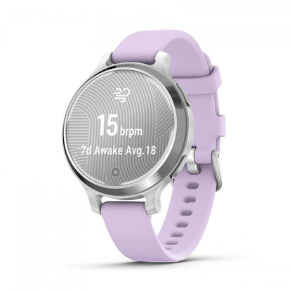 Garmin Lily 2 Active Gps Smartwatch - Surveillance de la fréquence cardiaque, du sommeil et du stress, 9 jours d'autonomie Argent | Montre Connectée Gps Garmin Lily 2 Active - Surveillance de la fréquence cardiaque, du sommeil et du