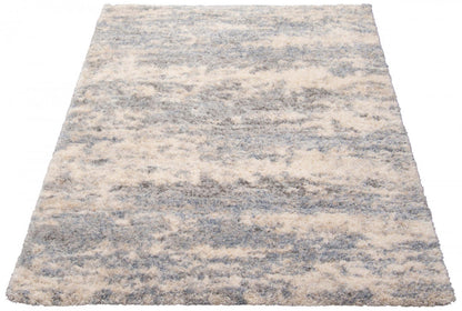 Carpette Astra crème/bleu clair - 3 pi 11 po x 5 pi 7 po