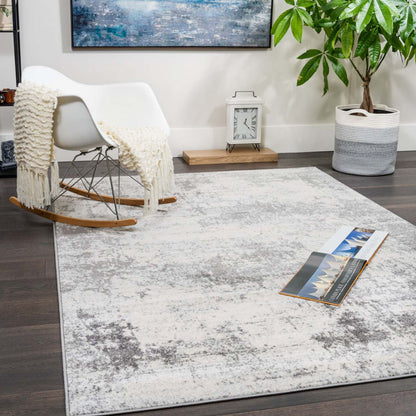 Tapis Roma Ice Grey 5x8 | Carpette Roma Ice grise 5 x 8 | D80GKXJN