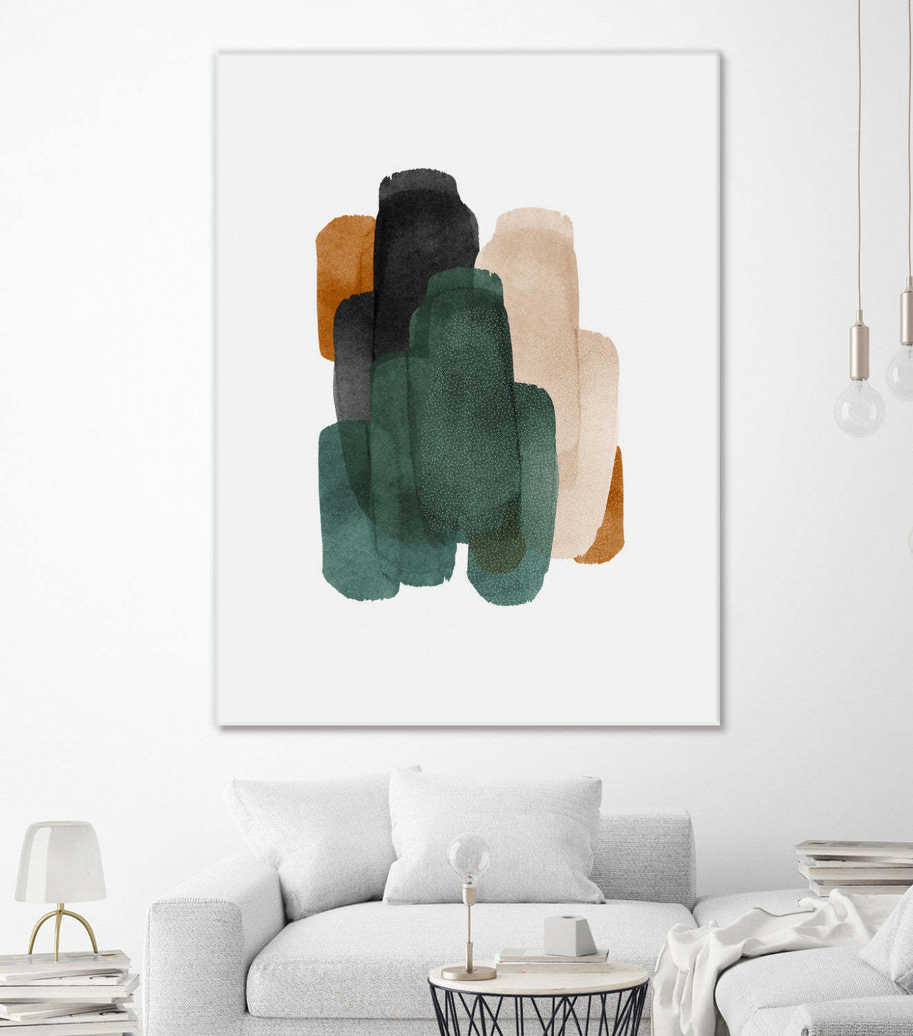 Œuvre d'art murale géante « Untitled Art » 72x54