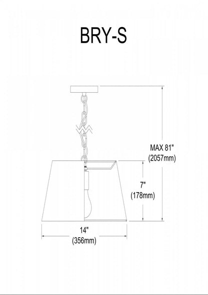 Dainolite Brynn 1 Light Pendant Small Black Finish Grey Felt Shade Lamp|Petit luminaire suspendu Brynn de Dainolite avec abat-jour en feutre gris, fini noir et 1 ampoule