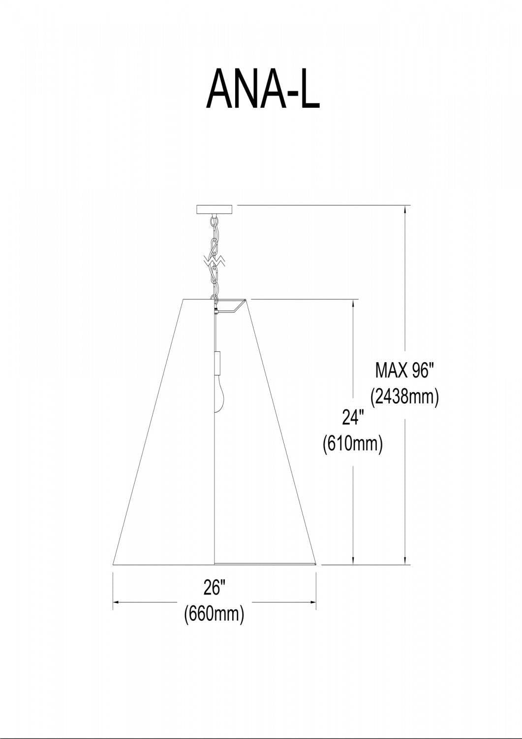 Dainolite Anaya 1 Light Pendant Large Aged Brass Black/Gold Shade Lamp|Grand luminaire suspendu Anaya de Dainolite avec abat-jour noir et doré, fini laiton vieilli et 1 ampoule