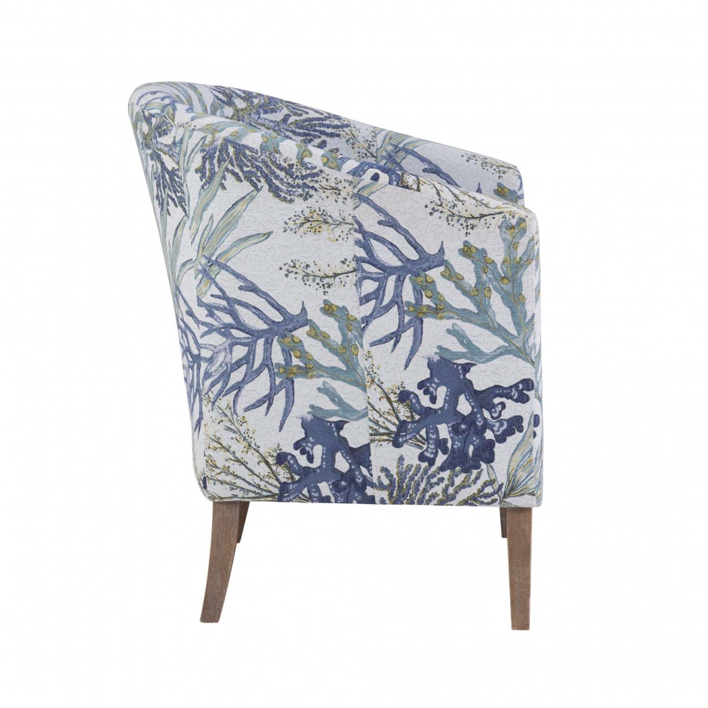 Simon Fabric Oceanside Accent Chair - Grey|Fauteuil d'appoint Simon en tissu Oceanside - gris