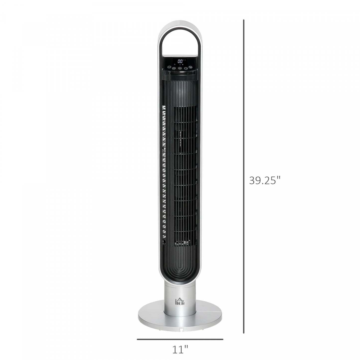 Homcom 39 Cooling Tower Fan With Oscillating And Timer|Homcom Ventilateur De Tour De Refroidissement De 39 Po Avec Oscillation Et Minuterie