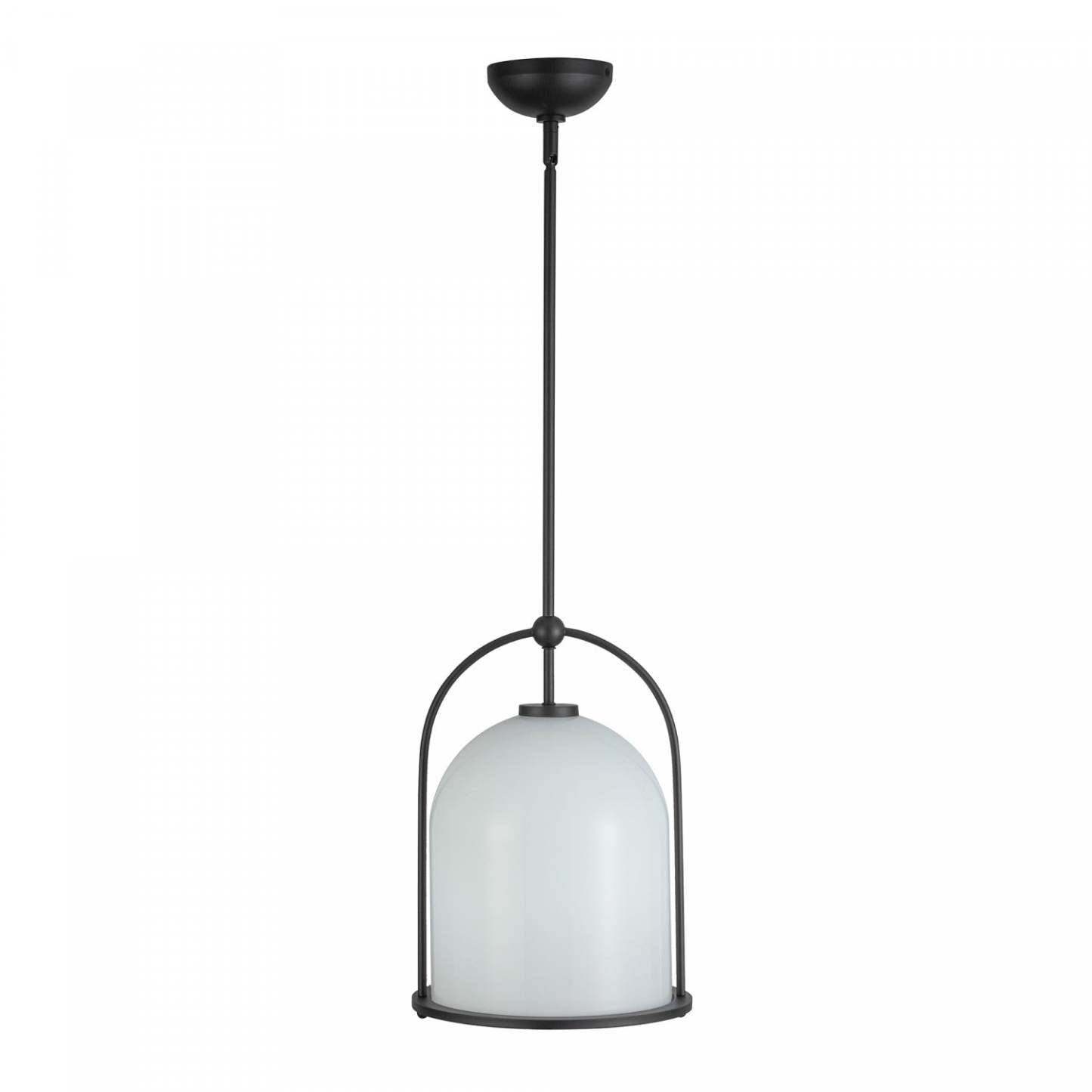 Lampe suspendue Dahlia à 1 lumière 11,5, lampe noire | Suspension A 1 lampe Dahlia De 11,5 po, Noire