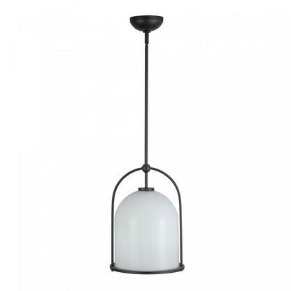 Lampe suspendue Dahlia à 1 lumière 11,5, lampe noire | Suspension A 1 lampe Dahlia De 11,5 po, Noire