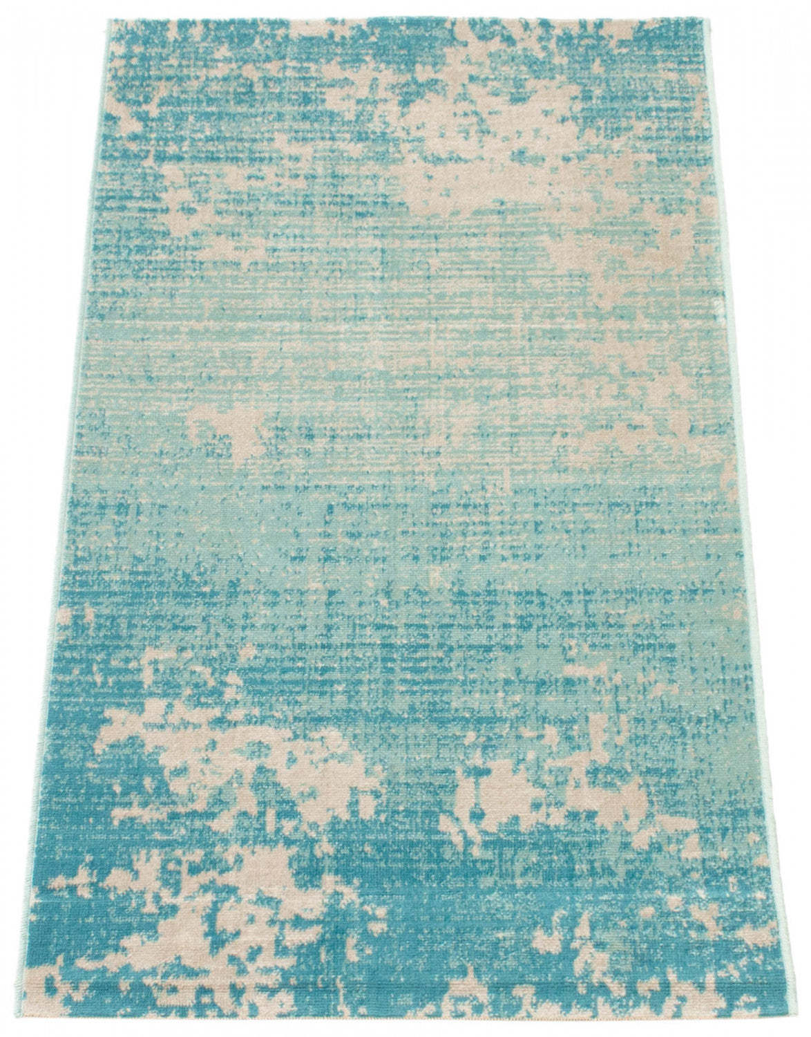 Tapis Janaki Sarcelle 2'8 x 4'11|Carpette Janaki bleu sarcelle 2 pi 8 po x 4 pi 11 po|D86FZZQC