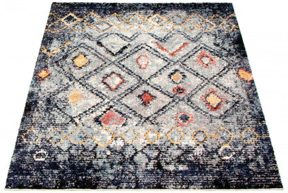 Tapis Makondo Classic bleu - 244 x 305 cm | D27UYTK4