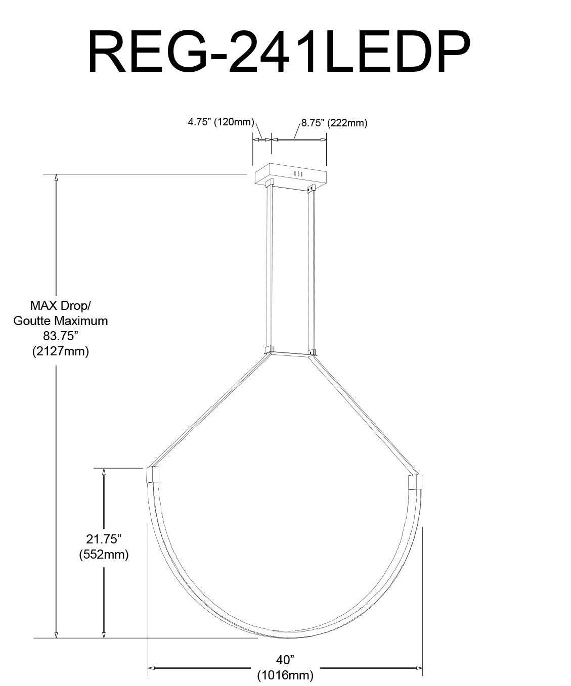 Dainolite Regan LED Suspension 50w Laiton Vieilli Blanc Silicone Diffuseur Lampe|Luminaire suspendu Regan de Dainolite en silicone blanc qui diffuse la lumière, avec fini laiton vieilli et ampoule à DEL de 50 W