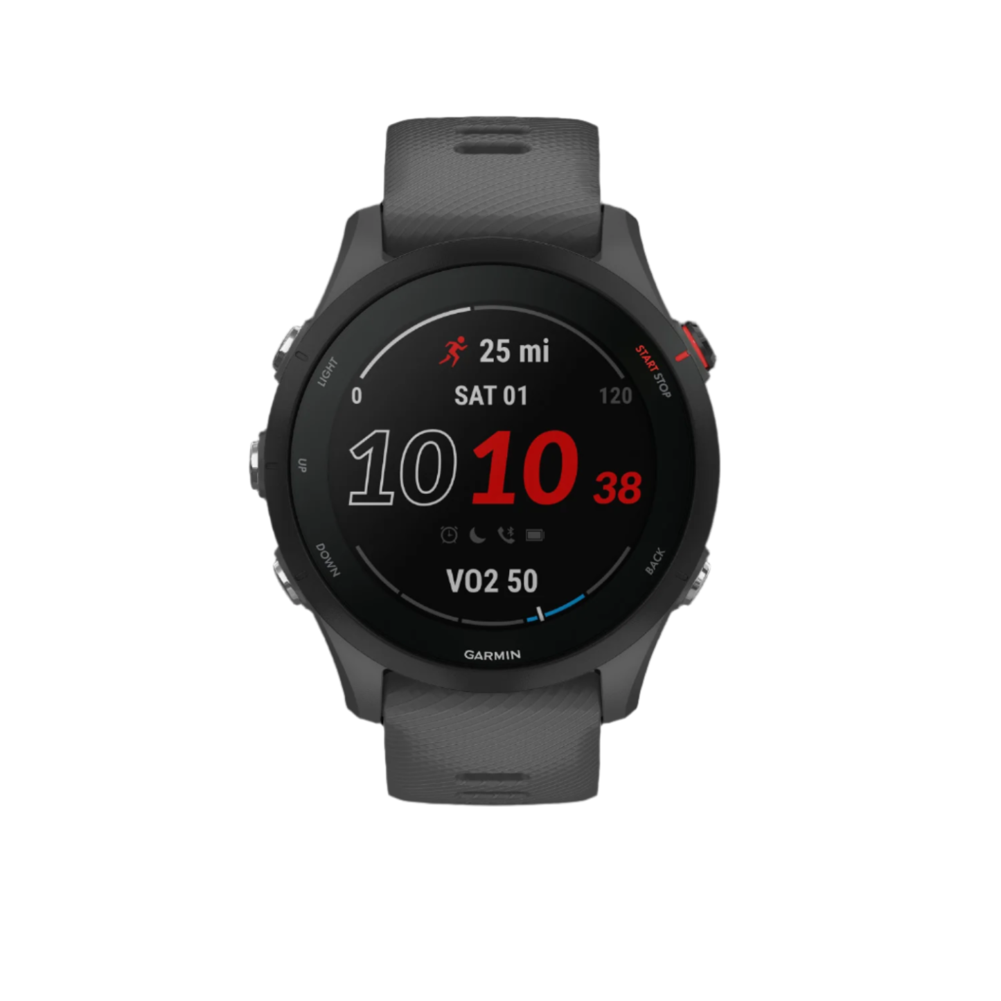 Garmin Forerunner® 255 Gps Smartwatch - Daily Health Monitoring W/ 14-day Battery Life - Slate Gray|Montre Intelligente Gps Garmin Forerunner® 255 - Suivi De La Santé Quotidienne Avec Une Autonomie De B