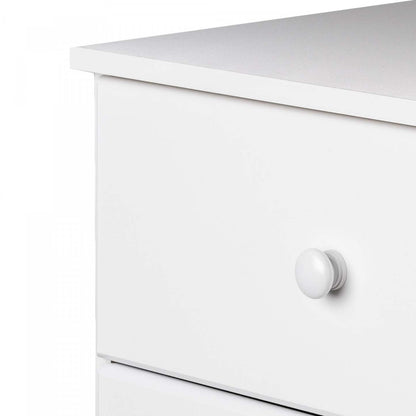 Commode Astrid 6 tiroirs - Blanc|Commode Astrid à 6 tiroirs - blanche