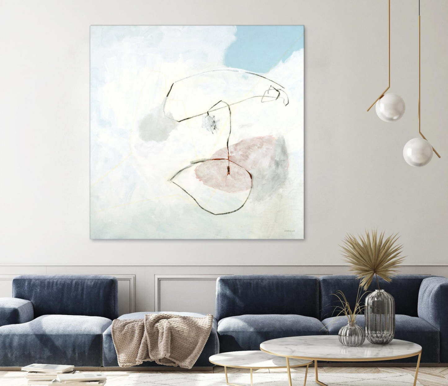 Douce Solitude Giant Art 54x54 Wall Art|Œuvre d'art murale Giant Art « Sweet Solitude » 54 x 54