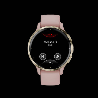 Garmin Venu® 3s Montre Gps Intelligente - Suivi De Santé Avec 14 Jours D'autonomie, 41 Mm - Boîtier Rose Poussière