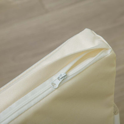 Pawhut Cage Pour Chien Table D'Extrémité Avec Coussin Résistant À L'Eau, Meubles De Cage À Double Porte Pour Moyen