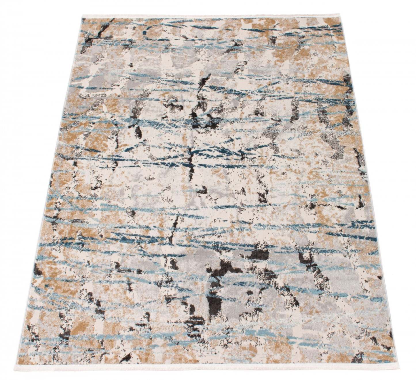 Tahi Blue, Grey, Taupe Rug 3'11 X 5'11 Area Rug|Tapis Tahi gris, bleu taupe 3 pi 11 po x 5 pi 11 po|D86FXX3G