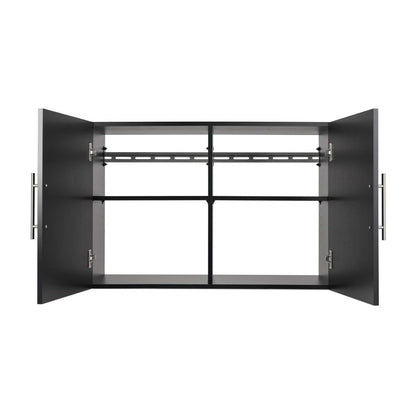 Hangups 36 Upper Storage Cabinet - Noir|Armoire supérieure de rangement HangUps de 36 po - noire