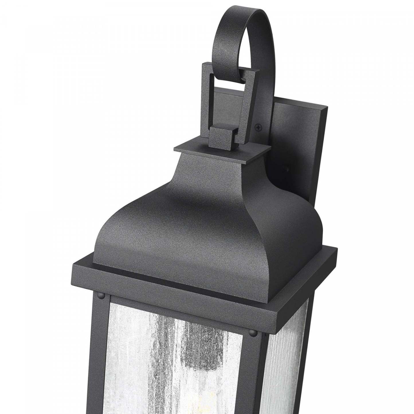 Madrid 1 Light Outdoor Wall Sconce 17.5, Black Lamp | Applique Murale D’extérieur À 1 lampe Madrid De 17,5 po, Noire