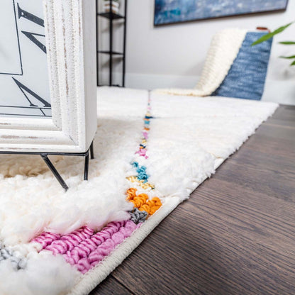 Tapis Lola à motifs en treillis, grand format 8 x 11 pieds | Tapis Lola grand format 8 x 11 pieds | D80GHPR9