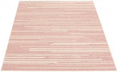 Tapis Faith Rose-Crème - 7'10 x 10'2|Carpette Faith rose-crème - 7 pi 10 pox 10 pi 2 po| D2838BR4