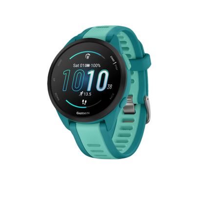 Garmin Forerunner® 165 Montre Gps Intelligente - Suivi De La Santé Avec Écran Amoled - Turquoise/aqua