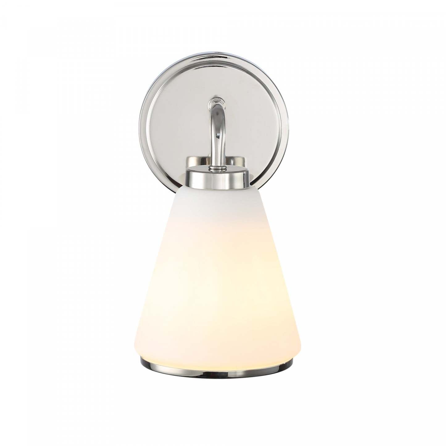 Zoey 1 Light Wall Sconce, Polished Nickel Lamp | Applique Murale Zoey A 1 lampe, Nickel Poli