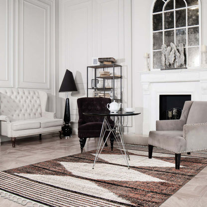 Tapis ivoire Vera Losange – 7'10 x 10'5| Tapis Vera Losange ivoire - 7 pi 10 po x 10 pi 5 po|D86FTW9G