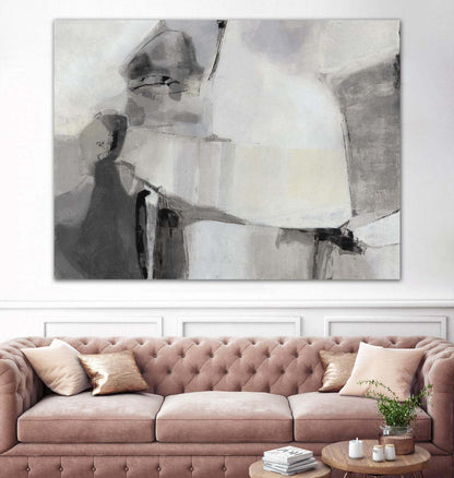 Œuvre d'art murale géante « Black Rover » 72 x 54