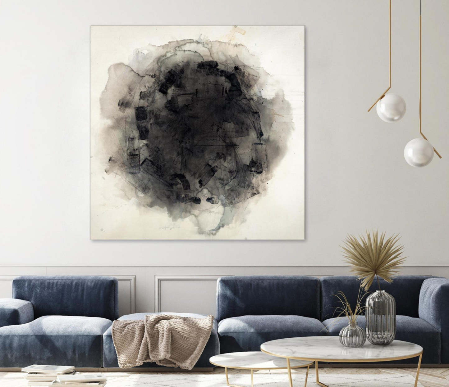 Positives And Negatives I Giant Art 72x72 Wall Art|Œuvre d’art murale Giant Art « Positives And Negatives I » 72 x 72