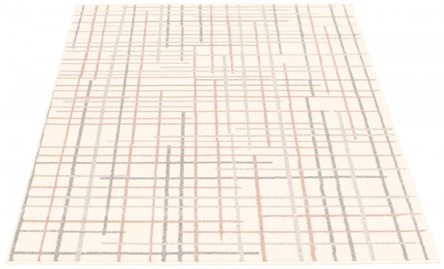 Tapis Taite crème-argent - 3'11 x 5'7|Carpette Taite crème-argent - 3 pi 11 po x 5 pi 7 po| D29WJN1J