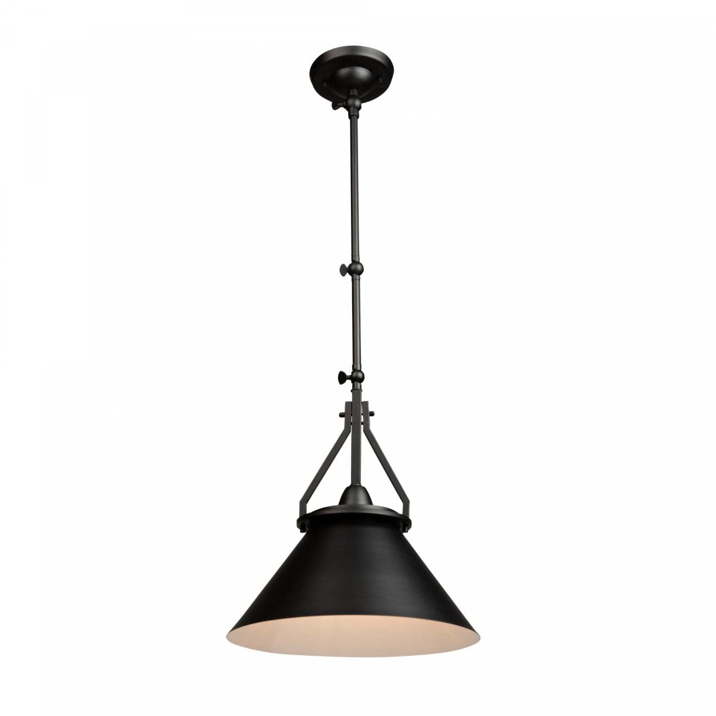 Brydon 1-Light Black Wall Sconce Pendant|Applique murale suspendue noire Brydon à 1 ampoule|D06H52AX