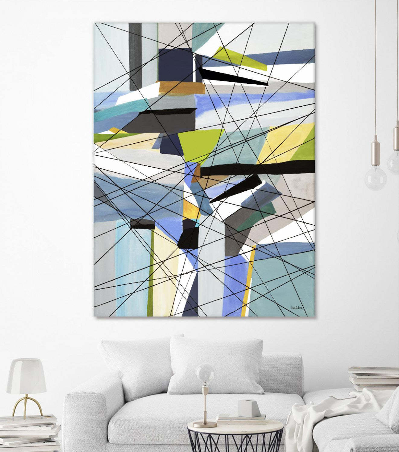 Sidewalkcafe Giant Art 72x54 Wall Art|Œuvre d'art murale Giant Art « Sidewalkcafe » 72 x 54