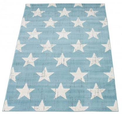 Tapis Ira Aqua 160 x 230 cm | Tapis turquoise Ira 160 x 230 cm | D86FWBIZ