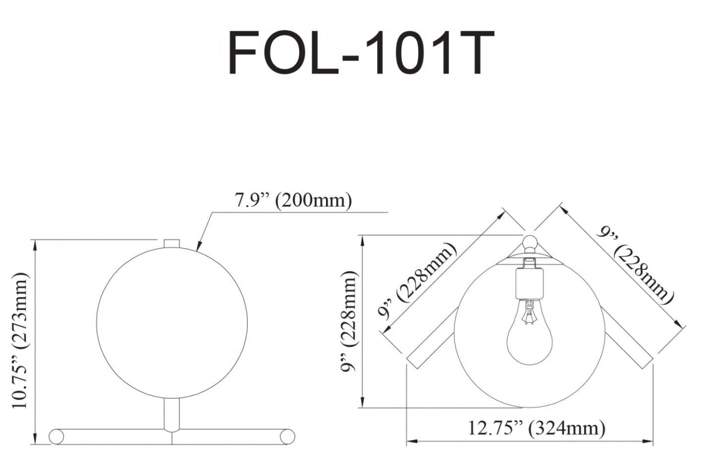 Dainolite Folgar 1 Light Table Lamp Aged Brass Finish Opal White Glass|Lampe de table Folgar de Dainolite en verre blanc opale, avec fini laiton vieilli et 1 ampoule