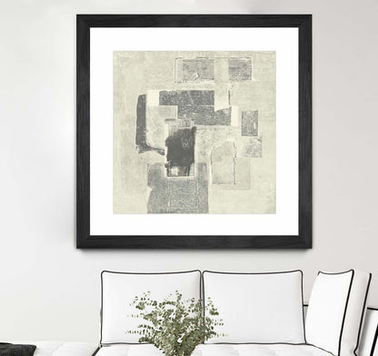 Camera Obscura Matted and Framed Noir 36x36 Wall Art|Œuvre d'art murale encadrée noire et mate « Camera Obscura » 36 x 36