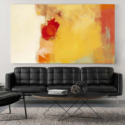 Red Note Giant Art 84x48 Wall Art|Œuvre d'art murale Giant Art «Red Note» 84 x 48