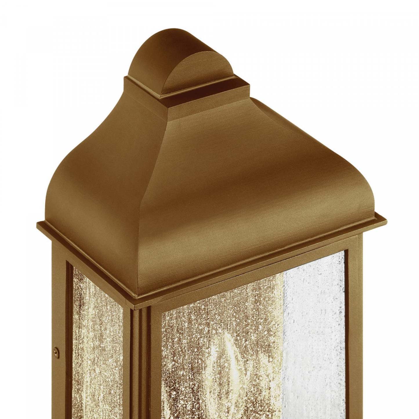 Madrid 3 Light Outdoor Wall Sconce, Weathered Brass Lamp | Applique Murale D’exterieur Madrid A 3 lampes, Laiton Vieilli